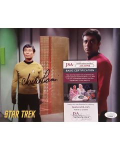 Charlie Picerni STAR TREK Original Autographed 8X10 photo #2 w/JSA COA