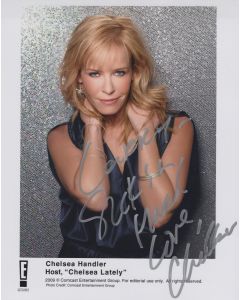 Chelsea Handler HOST CHELSEA LATELY (TO LARRY) Signed 8X10 #1