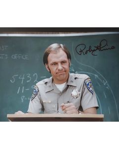 Robert Pine CHIPS 8X10 SIGNED