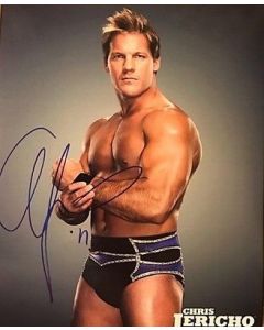 Chris Jericho wwf,wwe Autographed 8x10