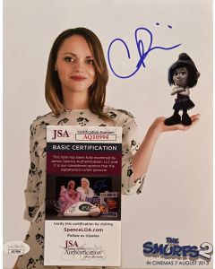 Christina Ricci THE SMURFS 2 W/ JSA 8X10 #321
