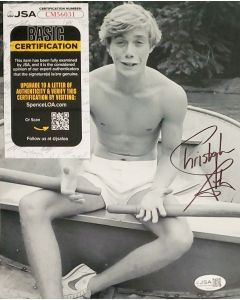 Christopher Atkins THE BLUE LAGOON signed 8X10 photo with JSA COA # G01
