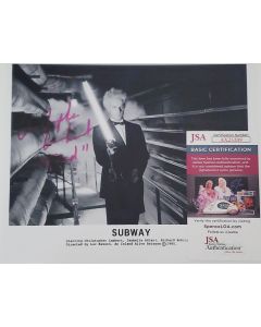 Christopher Lambert THE SUBWAY signed 8x10 w/JSA # G02