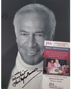 Christopher Plummer Rip THE SOUND OF MUSIC, UP signed 8x10 w/JSA # G01