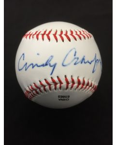 Cindy Crawford Original Autographed Baseball