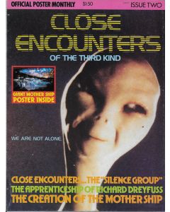 Close Encounters of the Third Kind official poster monthly magazine