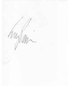 Corey Pavin golfer signed album page/card
