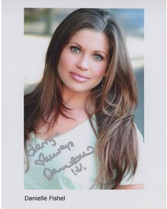 Danielle Fishel BOY MEETS WORLD (TO LARRY) Autographed 8X10 photo #1