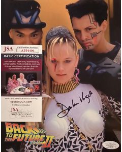 Darlene Vogel Back To The Future 8x10 w/JSA COA