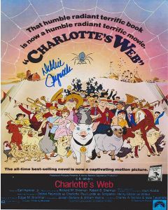 Debbie Reynolds (1932-2016) Charlotte's Web 8X10