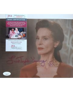 Leigh Taylor-Young STAR TREK DEEP SPACE 9 w/ JSA COA  8X10 #231