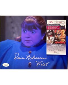 Denise Nickerson Willy Wonka and The Chocolate Factory 8x10 w/JSA COA 2