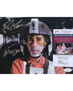 Dennis Lawson STAR WARS Wedge Antillies W/ JSA COA 8X10 #345