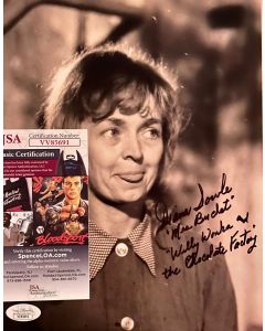 Diana Sowle Willy Wonka & The Chocolate Factory 8x10 w/JSA COA