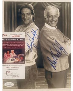 Dick Van Dyke & Barry Van Dyke DIAGNOSIS MURDER Original signed 8X10 w/JSA COA
