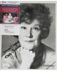 Dody Goodman Rip SPLASH, ALVIN AND THE CHIPMUNKS signed 8x10 with JSA COA  # G01