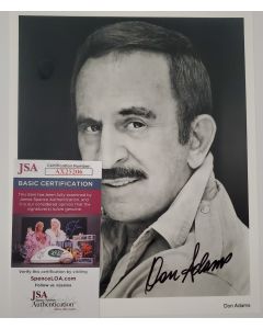 Don Adams GET SMART, LOVE BOAT signed 8x10 w/ jsa # G01