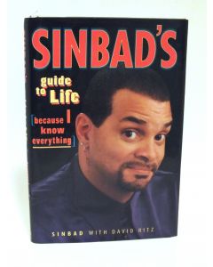 Sinbad's Guide To Life BOOK - Signed by author Sinbad (signature personalized to Risa)