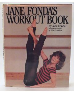 Jane Fonda's Workout BOOK - Signed by author Jane Fonda (signature inscribed to Stacey?)