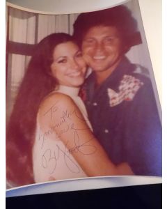 Bobby Vinton Original Signed 8X10 photo to: Samantha S1