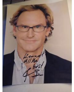 Jere Burns 8 Simple Rules, Dear John Original Signed 8X10 photo to: Kenneth S1