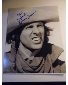 Bruce Dern THE COWBOYS Original Signed 8X10 photo to: Dan & Crystal S1