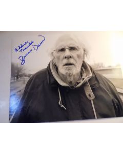 Bruce Dern NEBRASKA Original Signed 8X10 photo to: EDDIE S1
