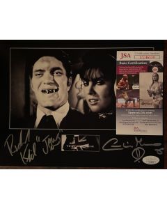 Richard Kiel & Caroline Munro James Bond w/JSA COA