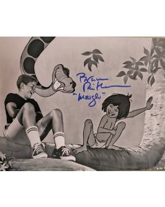 Bruce Reitherman DISNEY JUNGLE BOOK Original 8X10 Signed