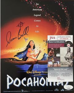 Irene Bedard Pocahontas w/JSA COA