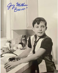  Jerry Mathers Leave It to Beaver 8x10 signed photo 10