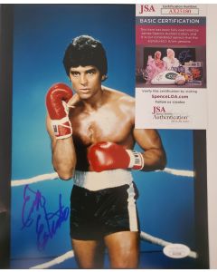 Erik Estrada CHIPS signed 8x10 W/JSA # G01