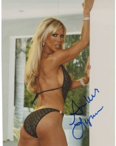 Amber Lynn ADULT ACTRESS/MODEL signed 8x10 # G01