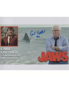 Carl Gottlieb JAWS signed 8x10 # G01
