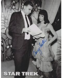 Carey Foster STAR TREK signed 8x10 # G02
