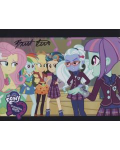 Britt Irvin MY LITTLE PONY: EQUESTRIAN GIRLS signed 8x10 # G06