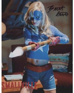 Britt Irvin SMALLVILLE signed 8x10 # G11