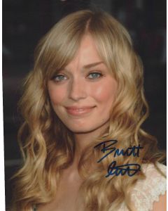 Britt Irvin SMALLVILLE, SUPERNATURAL signed 8x10 # G12