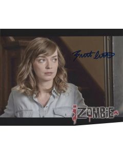 Britt Irvin IZOMBIE signed 8x10 # G25