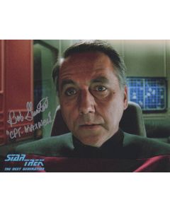 Bob Gunton STAR TREK TNG signed 8x10 # G05