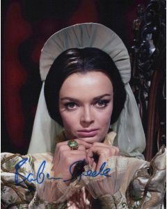 Barbara Steele PIT AND THE PENDULUM signed 8x10 # 9