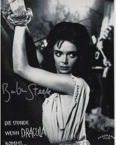 Barbara Steele BLACK SUNDAY signed 8x10 # G27