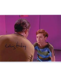 Craig Huxley STAR TREK signed 8x10 # G08