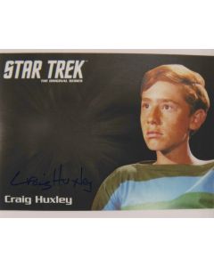 Craig Huxley STAR TREK signed 8x10 # G09