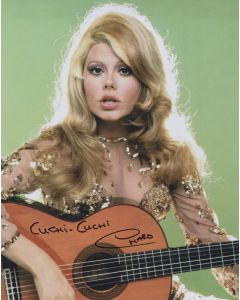 Charo Spanish-American actress, singer & flamenco guitarist signed 8X10 Photo #5