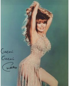 Charo Spanish-American actress, singer & flamenco guitarist signed 8X10 Photo # G05