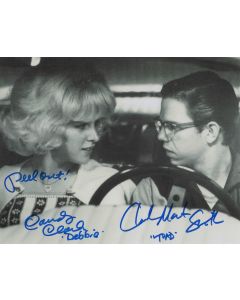 Candy Clark & Charles Martin Smith AMERICAN GRAFFITI signed 8x10 # G01