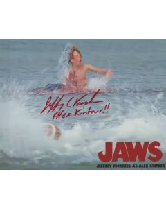 Jeffrey Voorhees JAWS signed 8x10 # G03