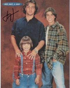 Joey Lawrence BROTHERLY LOVE signed 8x10 # G08