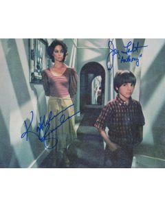 Jeremy Licht & Kathleen Quinlan TWILIGHT ZONE THE MOVIE signed 8x10 # G04